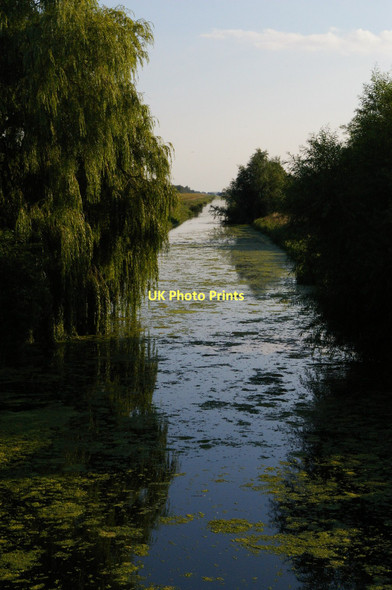 Photo 6"x4" Welney: looking up the Old Bedford River Welney c2011