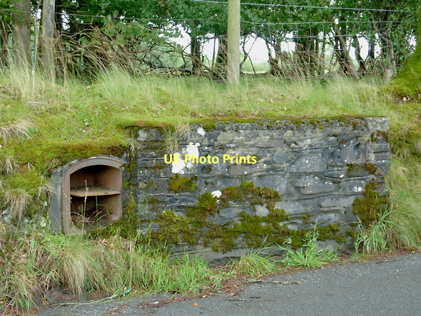 Photo 6"x4" Old milk churn stand near Stags Head, Ceredigion Stags Head c2011