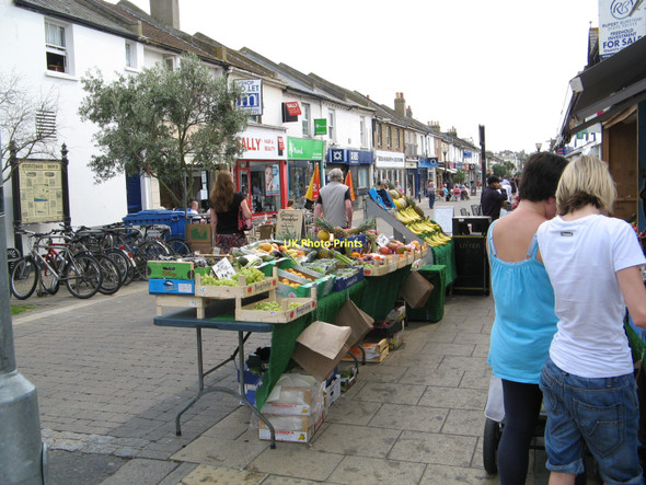 Photo 6"x4" Top end of George Street Hove c2011