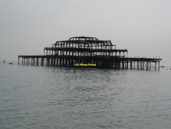 Photo 6"x4" The West Pier Hove c2011