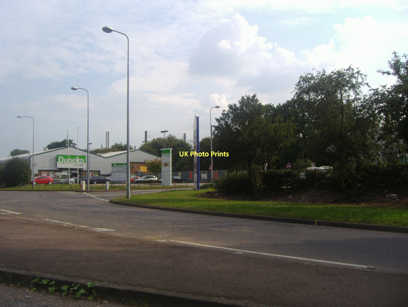 Photo 6"x4" Business park entrance, London Road Stevenage Stevenage c2011