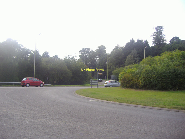 Photo 6"x4" Roundabout on A1000 Welwyn Danesbury c2011