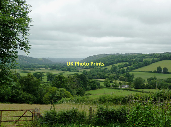 Photo 6"x4" The Aeron Valley west of Llangeitho, Ceredigion Llangeitho c2011