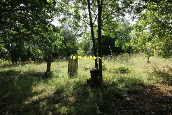 Photo 6"x4" Graveyard across the road Newington\/SU6096 c2011