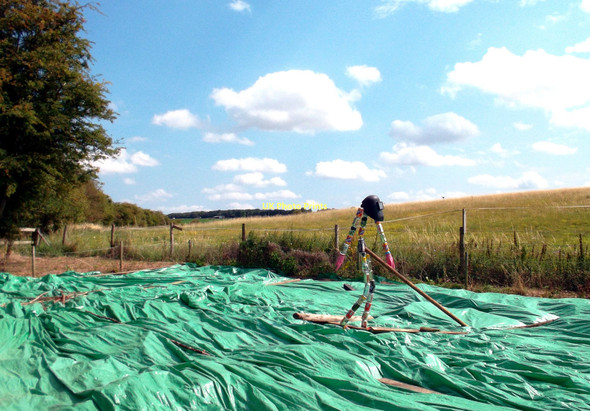Photo 6"x4" Tin Man Scarecrow, East Ilsley East Ilsley c2011
