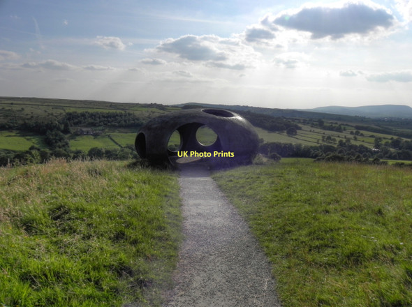 Photo 6"x4" Panopticon at Wycoller Trawden c2011