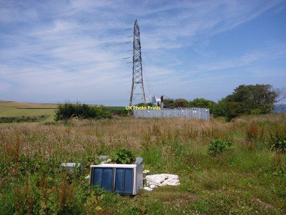 Photo 6"x4" Rural East Lothian : Thurston Manor 132Kv Substation Innerwick\/NT7274 c2011