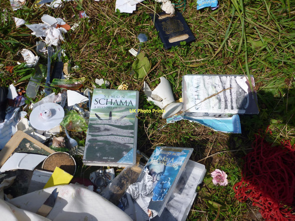 Photo 6"x4" Rural East Lothian : Discarded DVDs Near Thurston Manor 132Kv Substation Innerwick\/NT7274 c2011