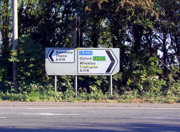 Photo 6"x4" Road junction and sign at North Weston North Weston\/SP6805 c2011