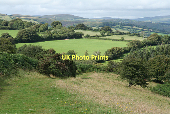 Photo 6"x4" West Buckfastleigh: towards the Dean Burn valley Michelcombe c2011