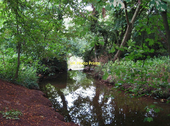 Photo 6"x4" Pool near public bridleway, near Feckenham Feckenham c2011