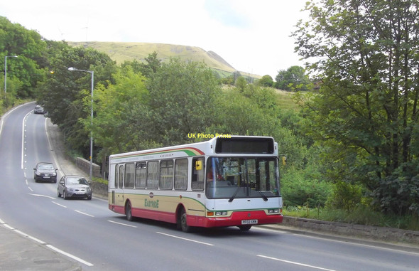 Photo 6"x4" Bus, Rochdale Road (A680) Bridge Mills, Edenfield Ramsbottom c2011