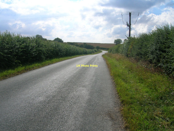 Photo 6"x4" Minor road towards Wootton Elsham c2011