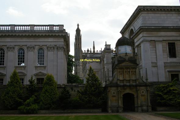 Photo 6"x4" Cambridge: Senate House and King's College from Gonville and Caius College Cambridge\/TL4658 c2011