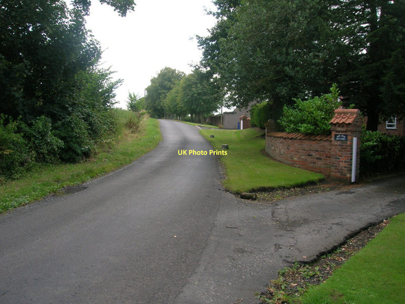 Photo 6"x4" Minor road through Somerby Bigby c2011