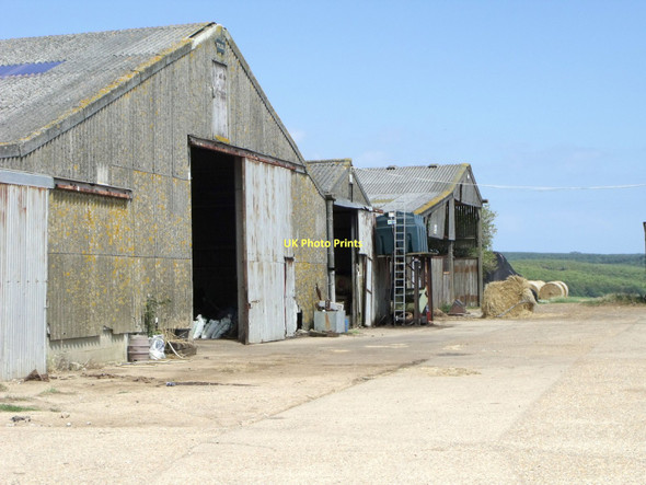 Photo 6"x4" Barns, Dymock Farm, Seaford Seaford c2011