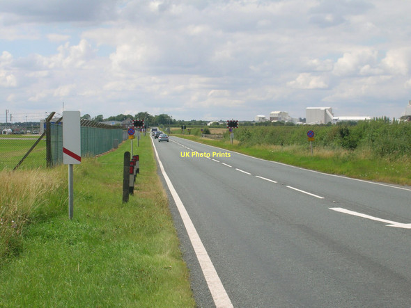 Photo 6"x4" A18 towards Brigg Kirmington c2011