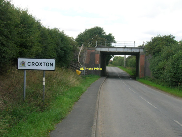 Photo 6"x4" Railway bridge over Croxton Road Croxton\/TA0912 c2011