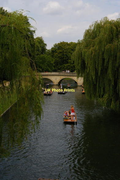 Photo 6"x4" Cambridge: River Cam, looking downstream from Garret Hostel Bridge Cambridge\/TL4658 c2011