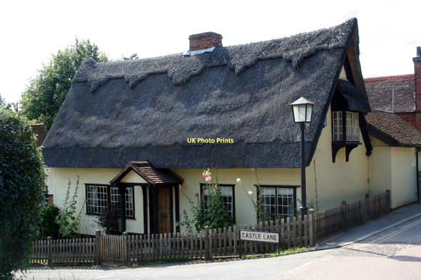 Photo 6"x4" Cottage in Castle Lane Castle Hedingham c2011