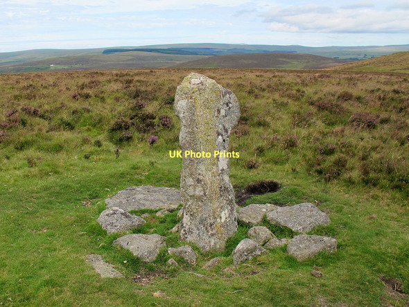 Photo 6"x4" Hamel Down Cross Heathercombe c2011
