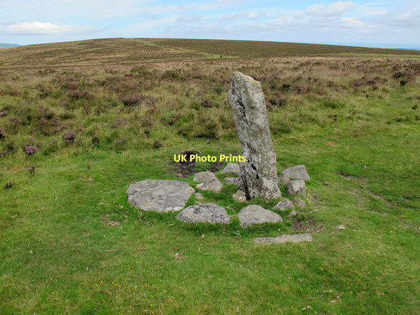 Photo 6"x4" Hamel Down Cross Heathercombe c2011 P1