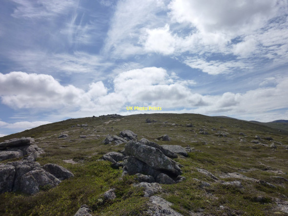 Photo 6"x4" Ascending the Sron a' Cha-no Ridge Stac na L-Iolaire c2011