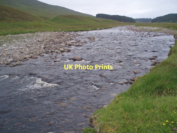 Photo 6"x4" River Pattack looking upstream River Pattack c2011