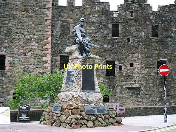 Photo 6"x4" Kirkcudbright War Memorial Kirkcudbright c2011