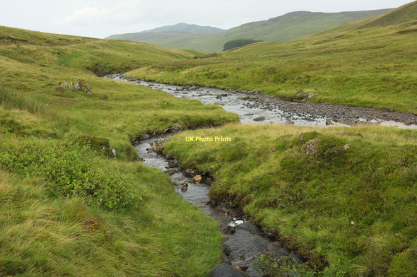 Photo 6"x4" A burn joins Allt Fearnach Creag Dhubh\/NO0371 c2011