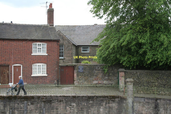 Photo 6"x4" Quaker Meeting House Leek\/SJ9856 c2011