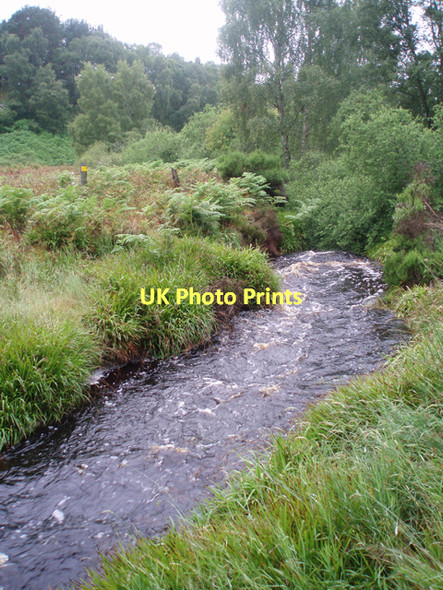 Photo 6"x4" Allt Arder Upper Knockando c2011
