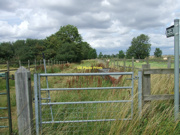 Photo 6"x4" Bridleway from B1399 at Fulnetby Fulnetby c2011