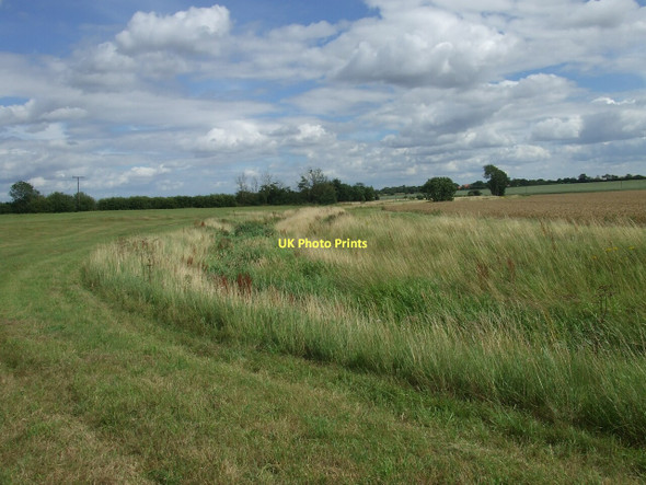 Photo 6"x4" Drain near Fulnetby Bullington c2011
