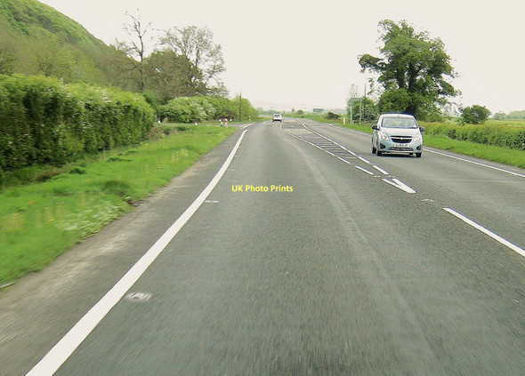 Photo 6"x4" The turning to Blackcraig Stronord c2011
