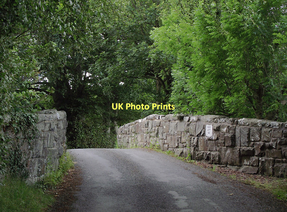 Photo 6"x4" Railway bridge near Llangybi, Ceredigion Llanfair Clydogau c2011 P1
