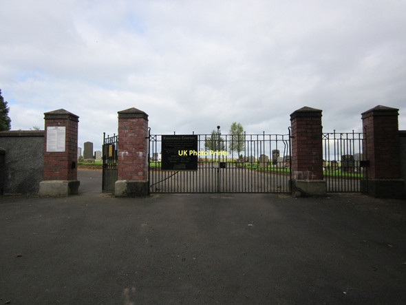 Photo 6"x4" Kirkoswald New Cemetery Kirkoswald\/NS2407 c2011