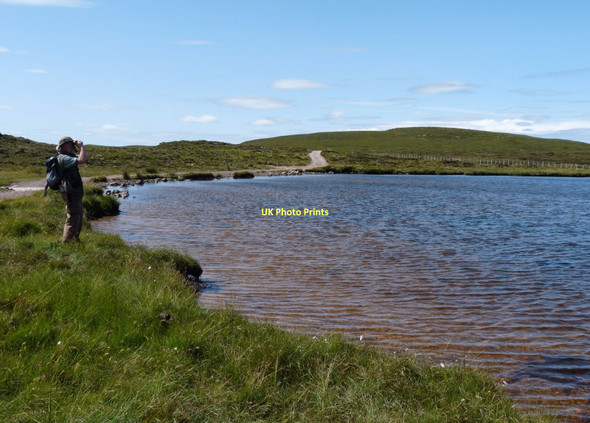 Photo 6"x4" Loch na Gainimh on the way to Sandwood Balchrick c2009