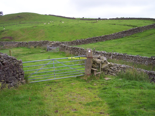 Photo 6"x4" Gate and stile near Skelbow Barn Crossgill\/SD5562 c2011
