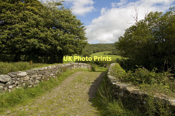 Photo 6"x4" Rusland Bridge Rushland Cross c2011