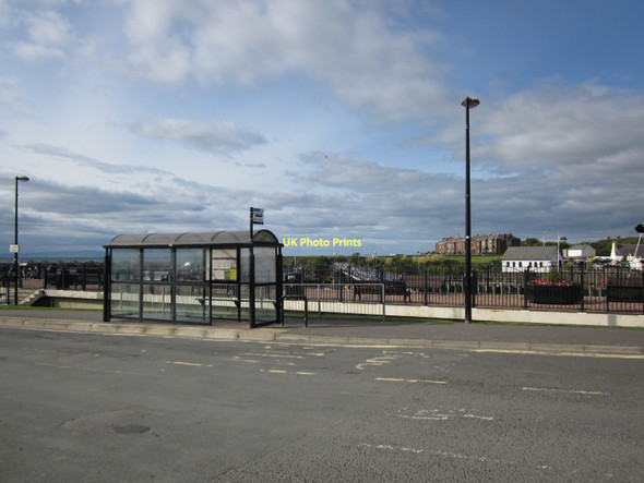 Photo 6"x4" Bus Stance Girvan c2011