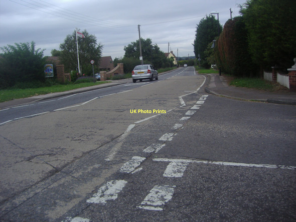 Photo 6"x4" Ongar Road at junction of New Farm Drive Abridge c2011