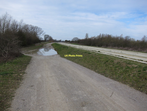 Photo 6"x4" Guided busway to St Ives Fen Drayton c2011