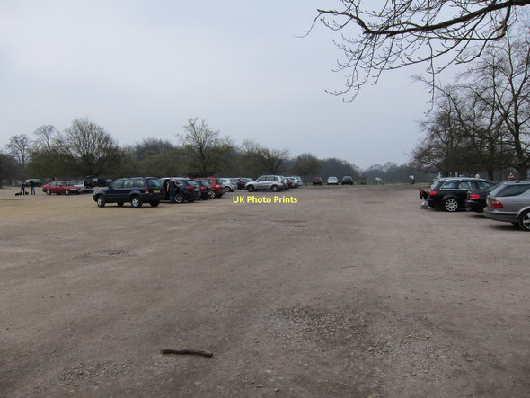 Photo 6"x4" Isabella Plantation car park Kingston Upon Thames c2011