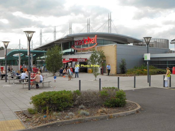 Photo 6"x4" Norton Canes Services, M6 Toll Brownhills\/SK0405 c2011
