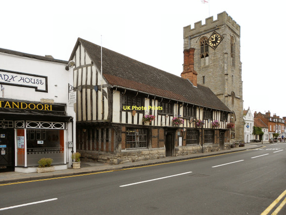 Photo 6"x4" Henley-in-Arden Guild Hall Beaudesert c2011