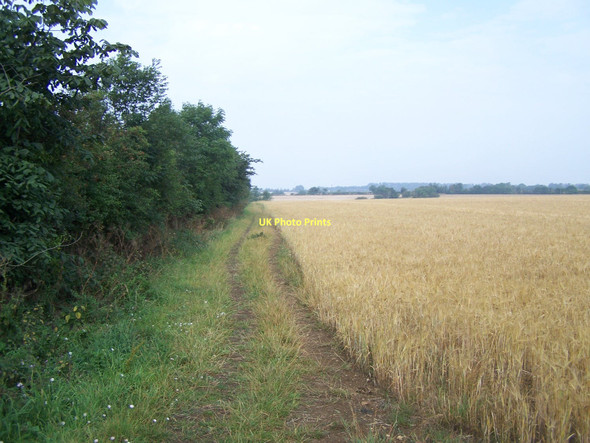 Photo 6"x4" Footpath Near The Cranfords Cranford St Andrew c2011