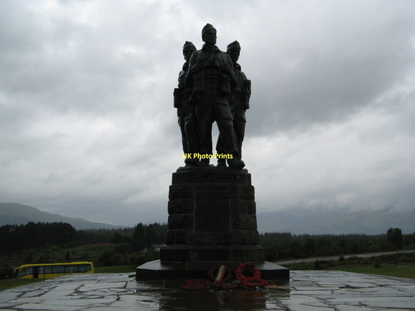 Photo 6"x4" Commando Memorial, Spean Bridge Aonachan c2007