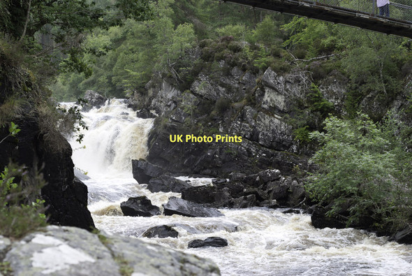Photo 6"x4" Rogie Falls Craigdarroch\/NH4457 c2011