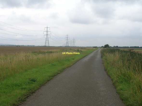 Photo 6"x4" Minor road heading south from Ousefleet Ousefleet c2011